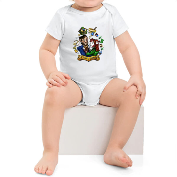 Body infantil Grimm Monroe e Rosalee Time e Thyme - Imagem 2