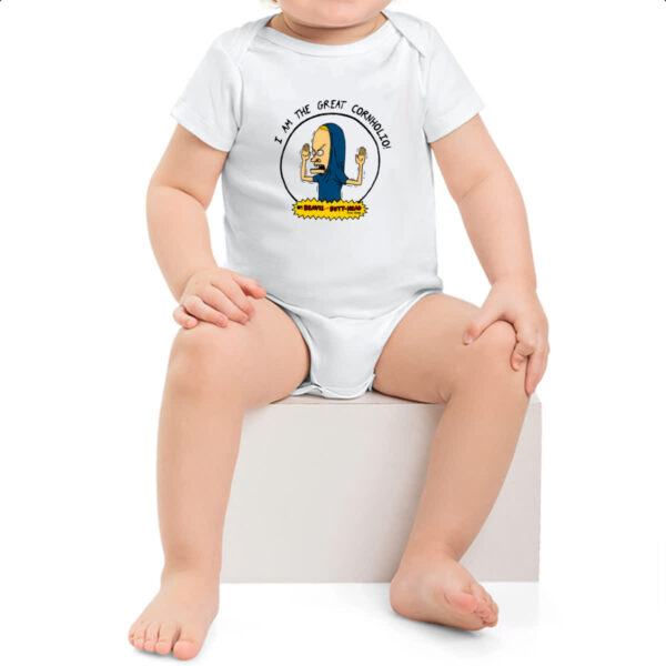 Body infantil I am the great cornholio - Imagem 2