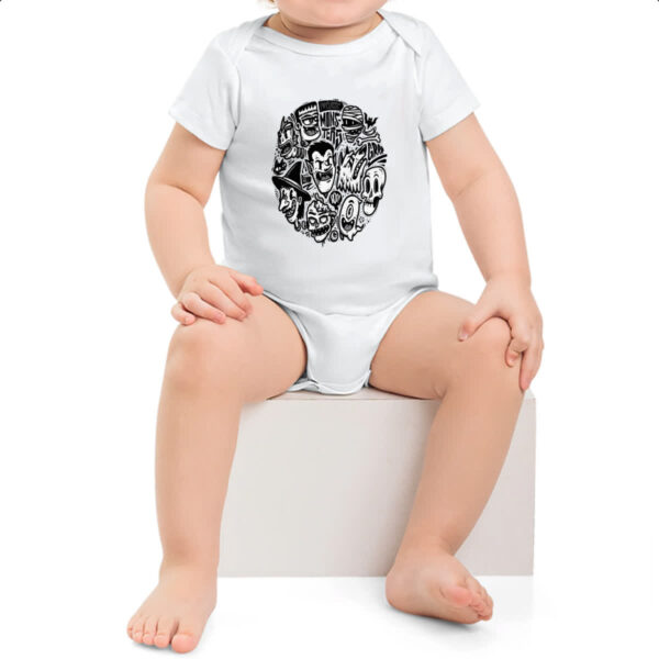 Body infantil I love classic monsters - Imagem 2