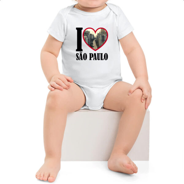 Body infantil I love sao paulo - Imagem 2