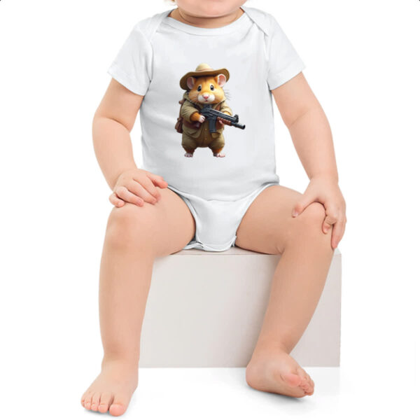 Body infantil Indiana Hamster - Imagem 2
