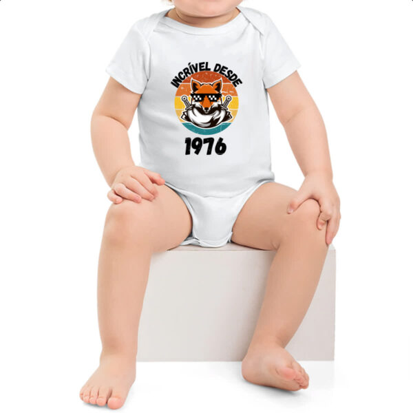 Body infantil Incrivel desde 1976 - Imagem 2