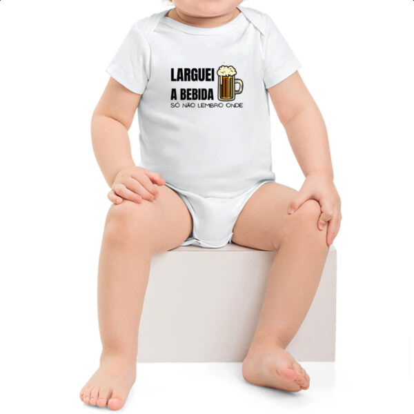 Body infantil Larguei a bebida nao lembro - Imagem 2