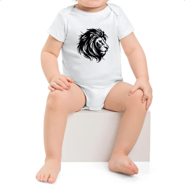 Body infantil Leao de Juda Linear - Imagem 2