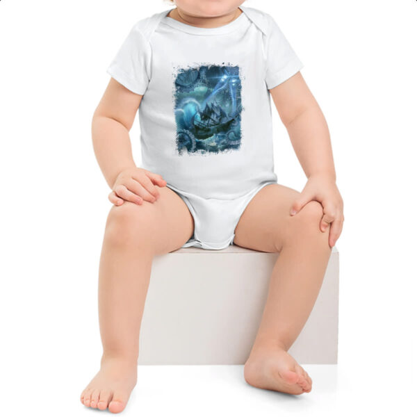 Body infantil Lendas do Mar Kraken 03 - Imagem 2