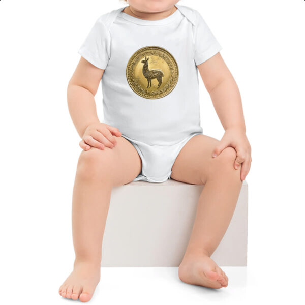 Body infantil Lhama coin - Imagem 2
