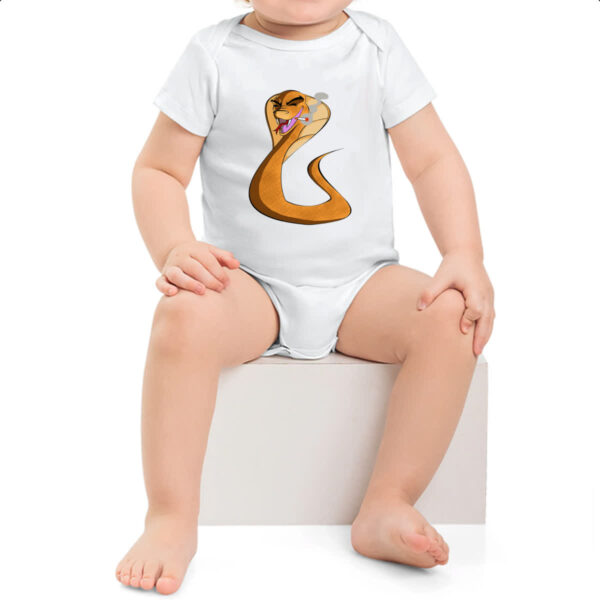 Body infantil A cobra vai fumar - Imagem 2
