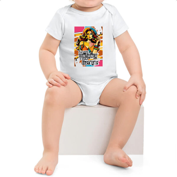 Body infantil Mulher exala liberdade - Imagem 2