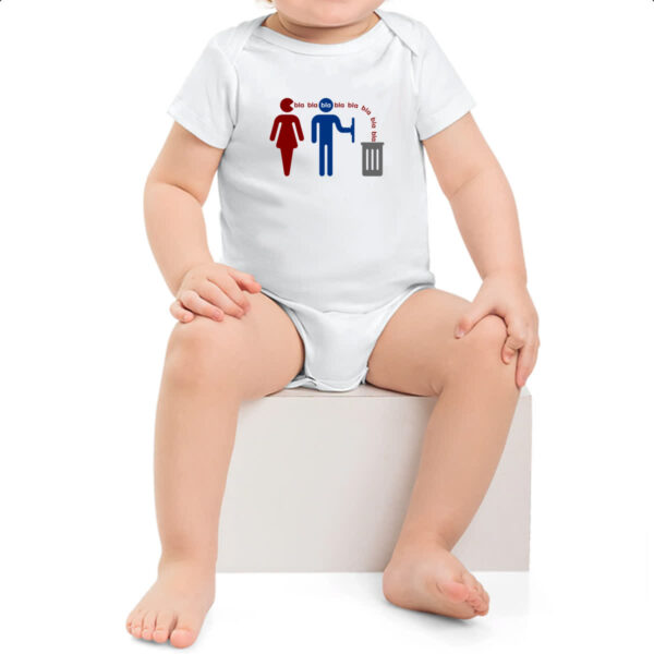 Body infantil Mulher fala muito - Imagem 2