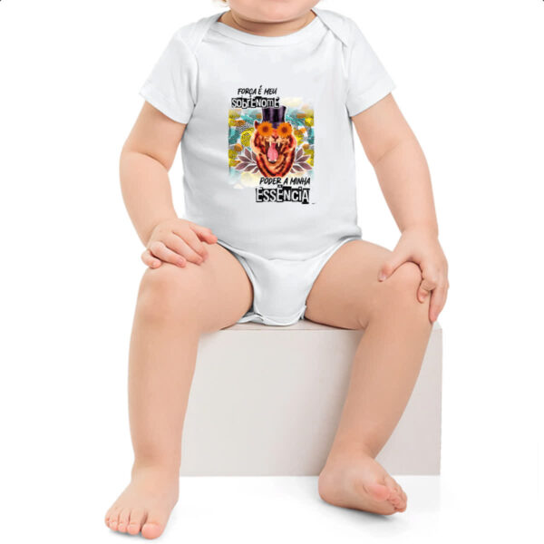 Body infantil Mulher forca sobrenome - Imagem 2