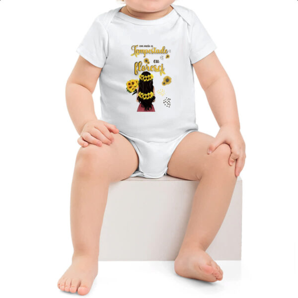 Body infantil Mulher na tempestade floresce - Imagem 2