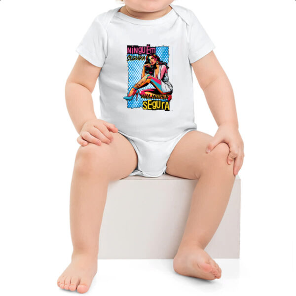 Body infantil Mulher ninguem segura - Imagem 2