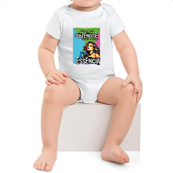 Body infantil Mulher poder essencia - Imagem 2