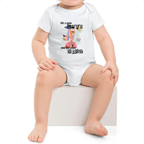 Body infantil Mulher ser quem quiser - Imagem 2