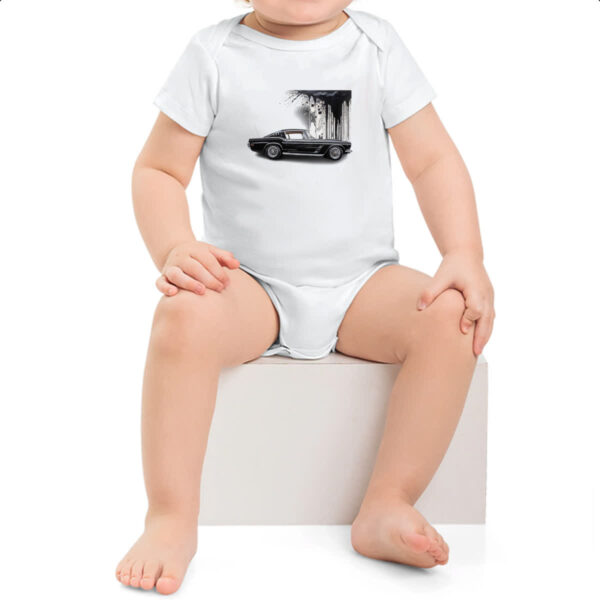 Body infantil Muscle Car Grafite Art - Imagem 2