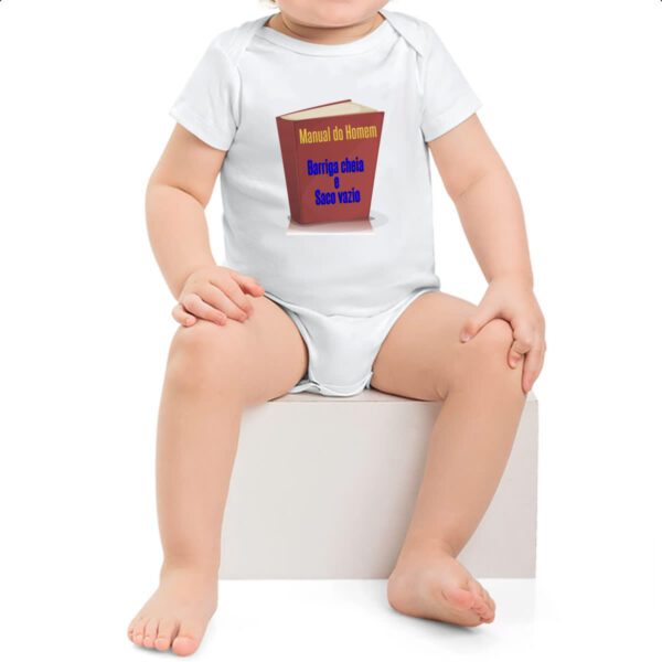 Body infantil Manual do homem - Imagem 2