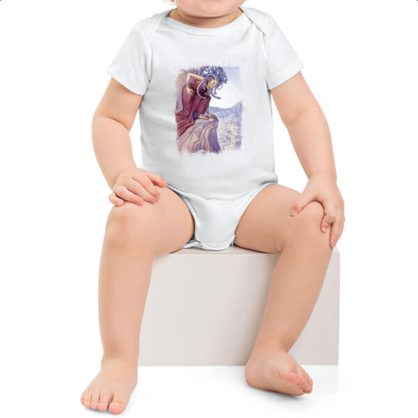 Body infantil Mitologia Grega Meduza a Lapis - Imagem 2