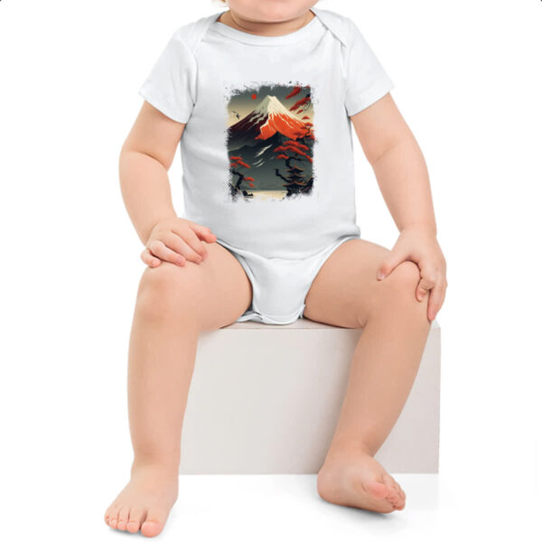 Body infantil Montanha Fugi Japao 2 - Imagem 2