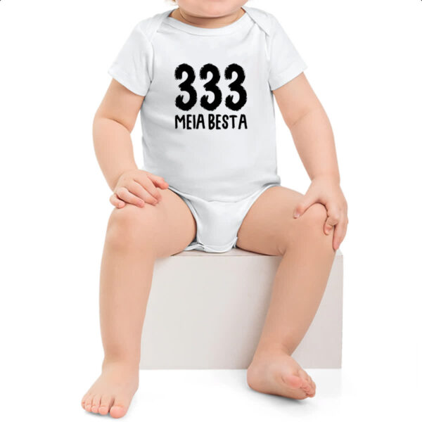 Body infantil 333 Meia Besta - Imagem 2