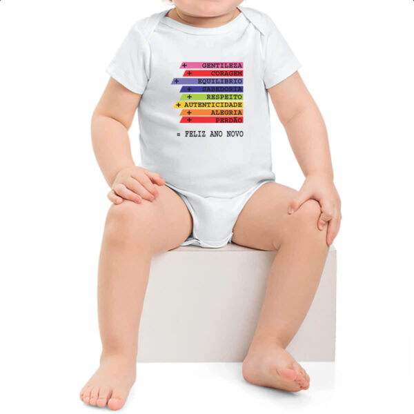Body infantil Ano novo de acoes - Imagem 2