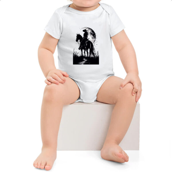 Body infantil Mulher cowgirl sunset PB - Imagem 2