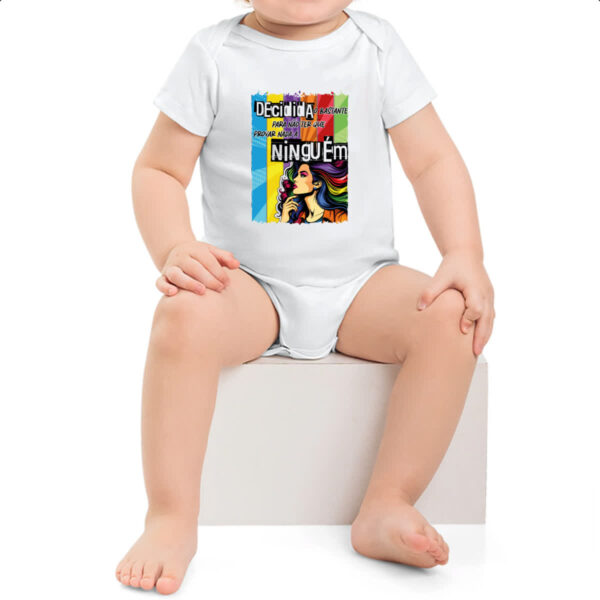 Body infantil Mulher decidida - Imagem 2