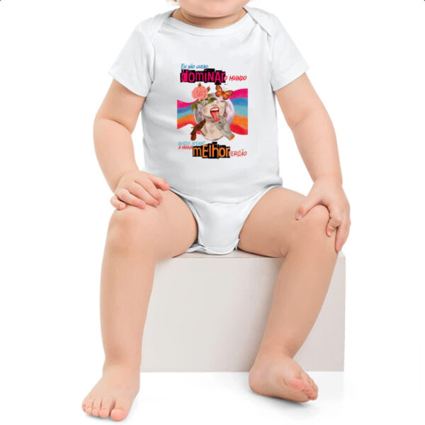 Body infantil Mulher dominar o mundo - Imagem 2