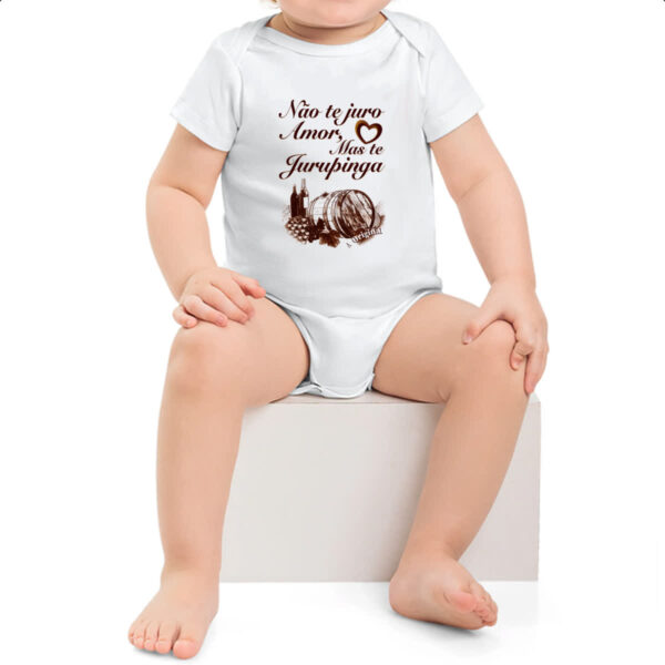 Body infantil Nao te juro amor jurupinga barril - Imagem 2
