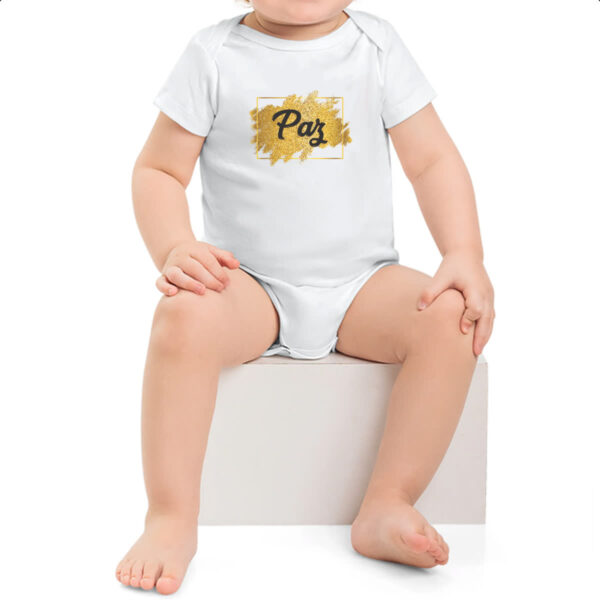 Body infantil Ano novo paz - Imagem 2