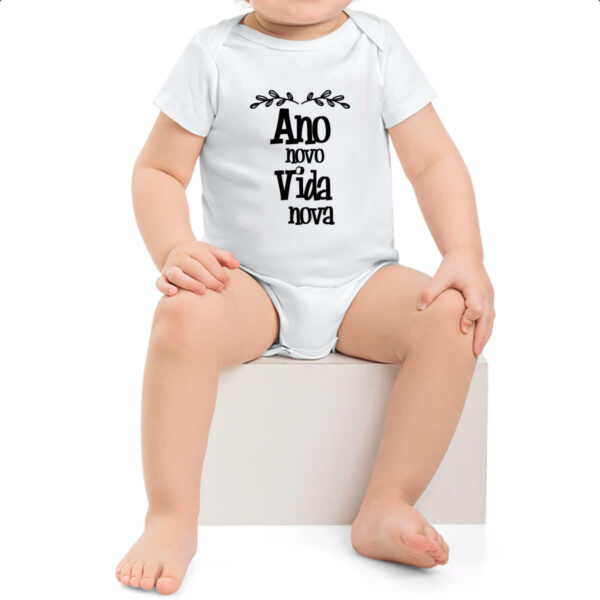 Body infantil Ano novo vida nova - Imagem 2