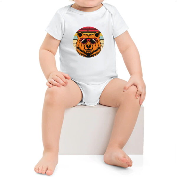 Body infantil Urso ray ban sunset - Imagem 2