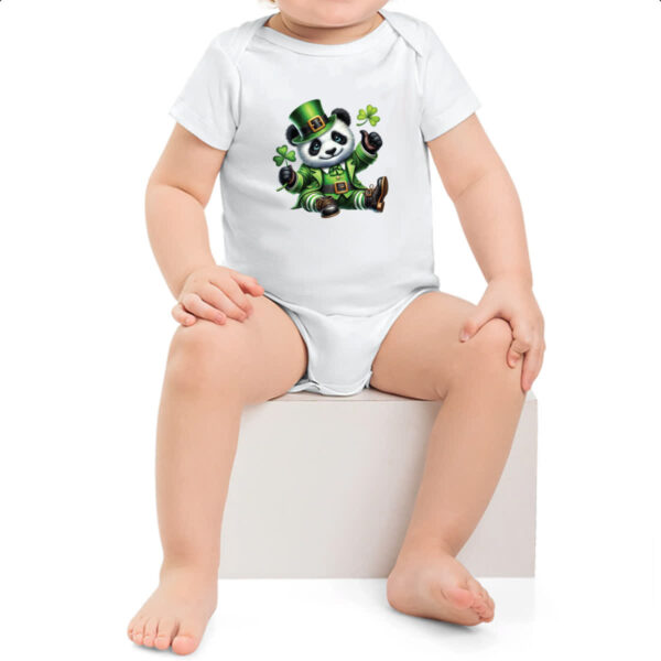 Body infantil Panda St Patrick - Imagem 2