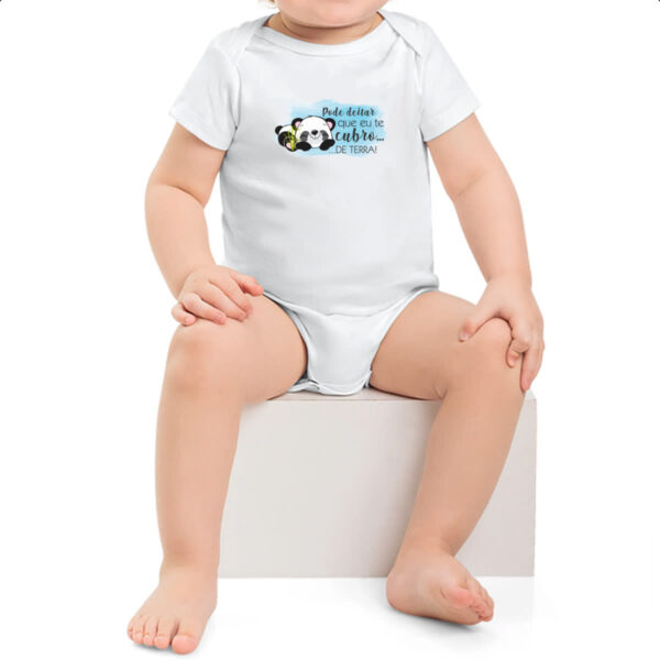 Body infantil Panda pode deitar - Imagem 2