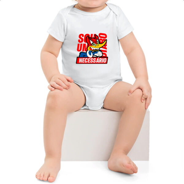 Body infantil Pica Pau - Sou um diabo necessario - Imagem 2