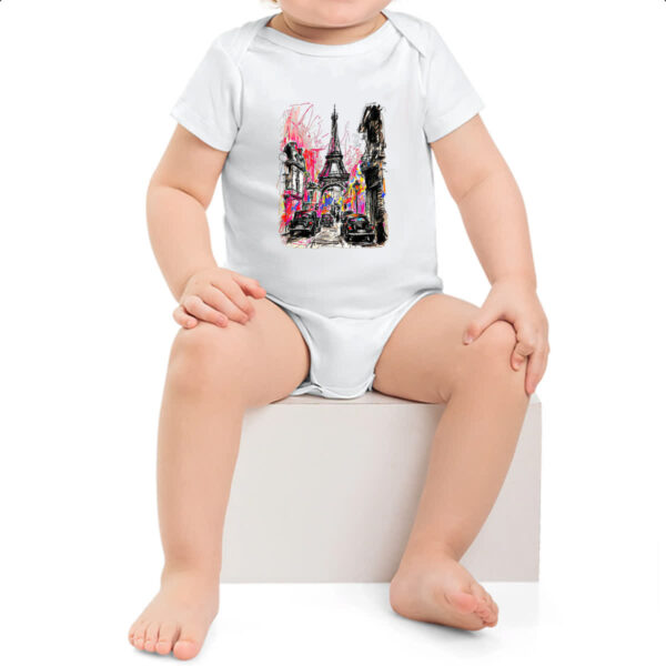 Body infantil Paris street art - Imagem 2