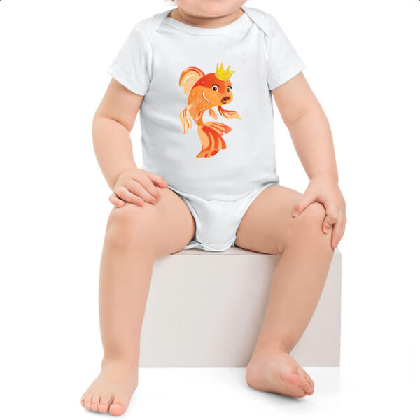 Body infantil Peixinho dourado - Imagem 2