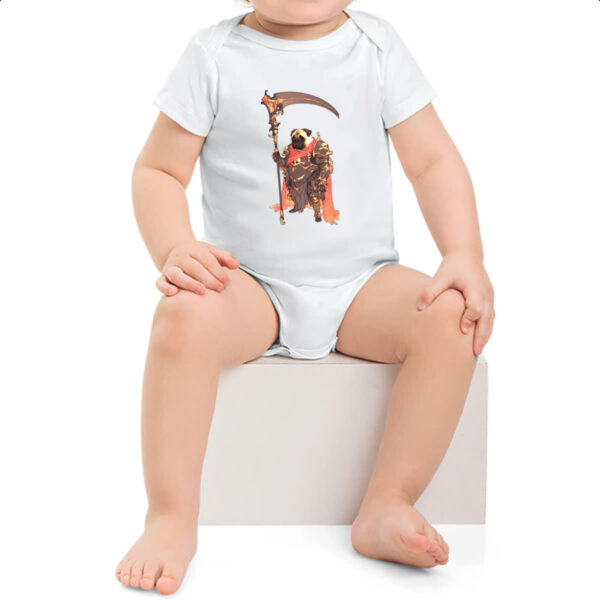 Body infantil Pug Guerreiro - Imagem 2