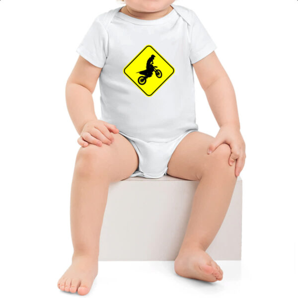 Body infantil Placa Motocross - Imagem 2
