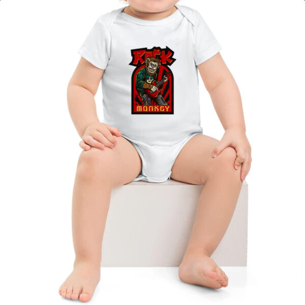 Body infantil Rock Monkey - Imagem 2