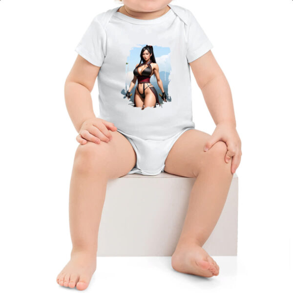 Body infantil Samurai girl on sky - Imagem 2