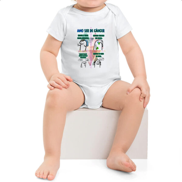 Body infantil Signo Amo ser de Cancer - Imagem 2