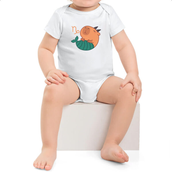 Body infantil Signo Capivara Capricornio - Imagem 2