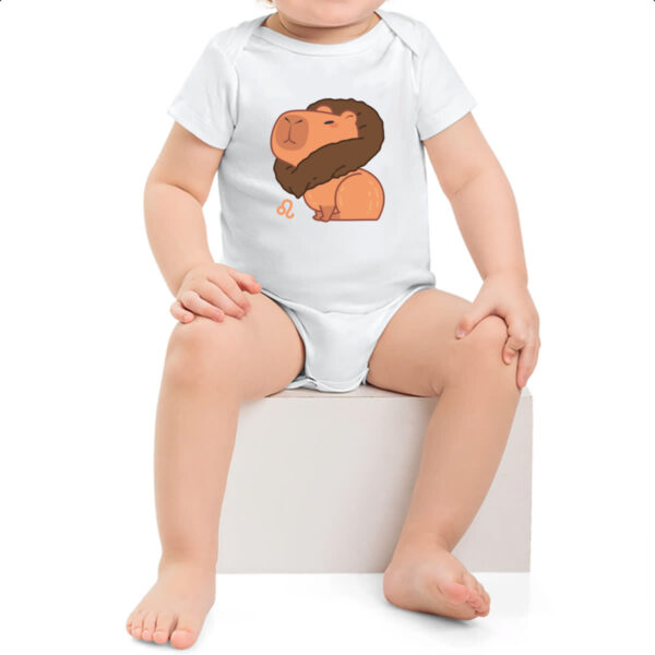 Body infantil Signo Capivara Leao - Imagem 2