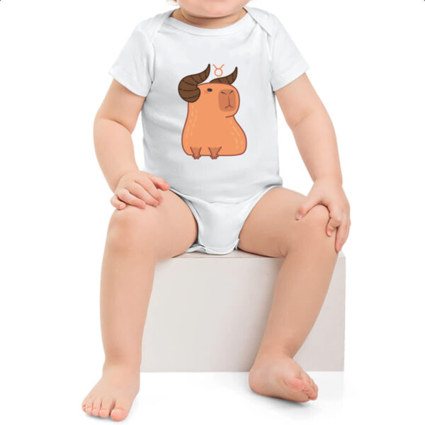 Body infantil Signo Capivara Touro - Imagem 2
