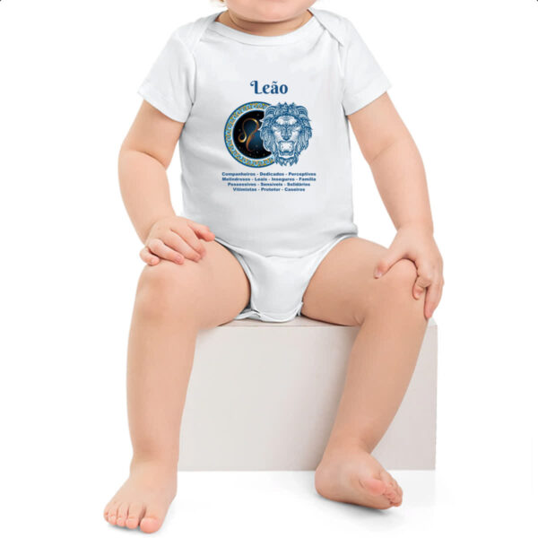 Body infantil Signo de Leao adjetivos - Imagem 2