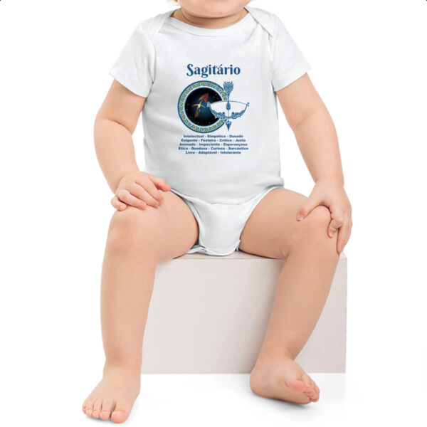 Body infantil Signo de Sagitario adjetivos - Imagem 2