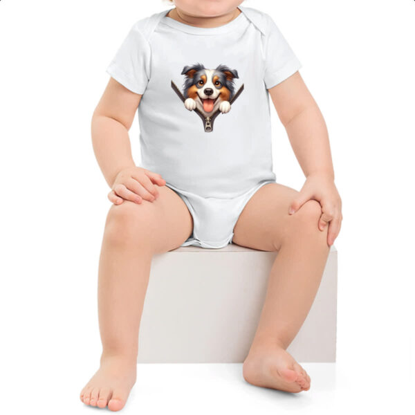 Body infantil Australian shepherd no Ziper - Imagem 2