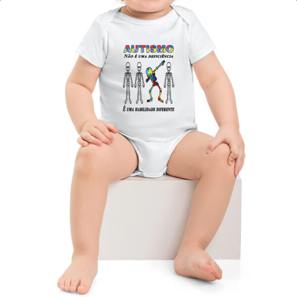 Body infantil Autismo nao deficiencia habilidade diferente - Imagem 2
