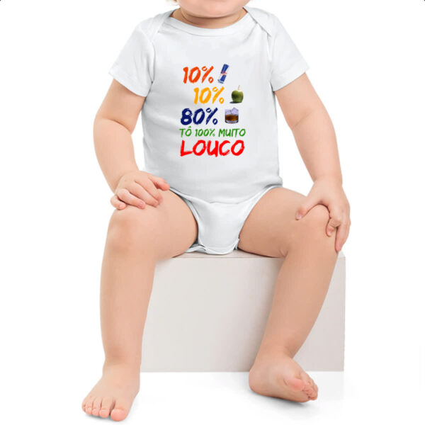 Body infantil 10 Red 10 Coco 80 Whisky 100 Louco - Imagem 2
