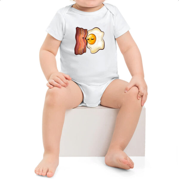 Body infantil Bacon e ovo - Imagem 2